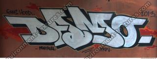 Photo Texture of Wall Graffiti 0012